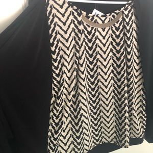 Blouse and shall connected top